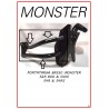 Porta targa per Monster modelli Vecchi S2R/S4R/S4RS